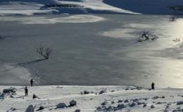 Ağrı’nın kış güzellikleri fotoğraf tutkunlarını büyüledi
