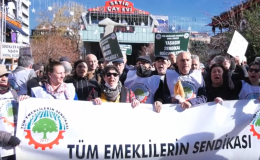 Emekliler sokağa indi: Sorun para değil…