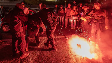 İsrail’de sokaklar karıştı… Polisten sert müdahale