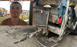 Çöp kamyonundan düşen işçinin beyin ölümü gerçekleşti
